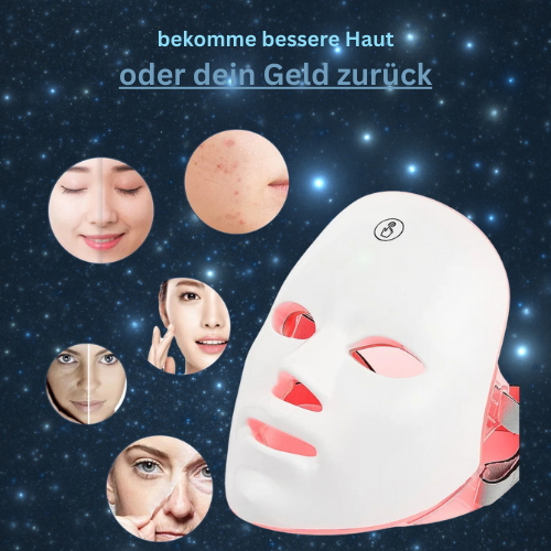 GlowLux LED Hauttherapie-Maske