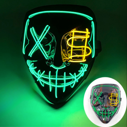 GlowHorror LED Maske