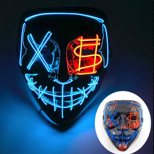 GlowHorror LED Maske