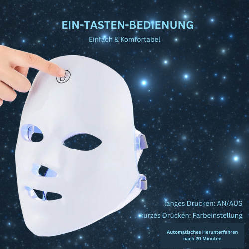 GlowLux LED Hauttherapie-Maske