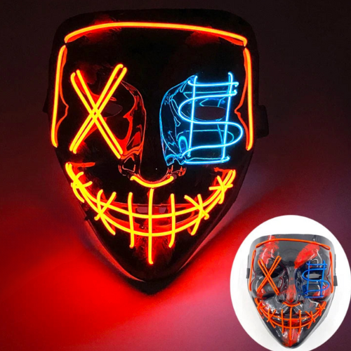 GlowHorror LED Maske