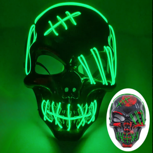 GlowHorror LED Maske