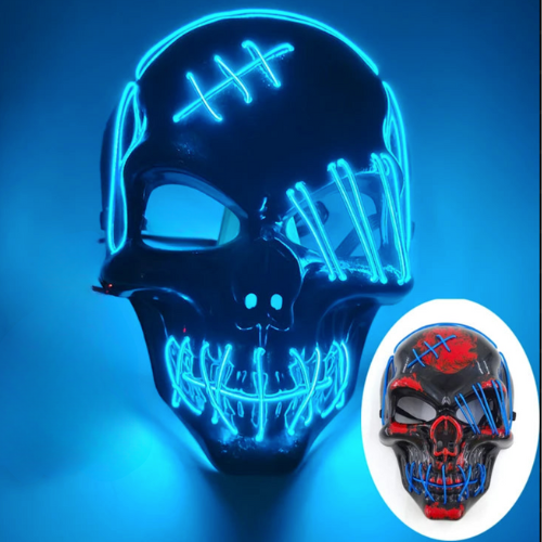 GlowHorror LED Maske