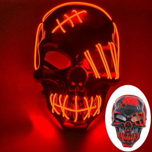 GlowHorror LED Maske