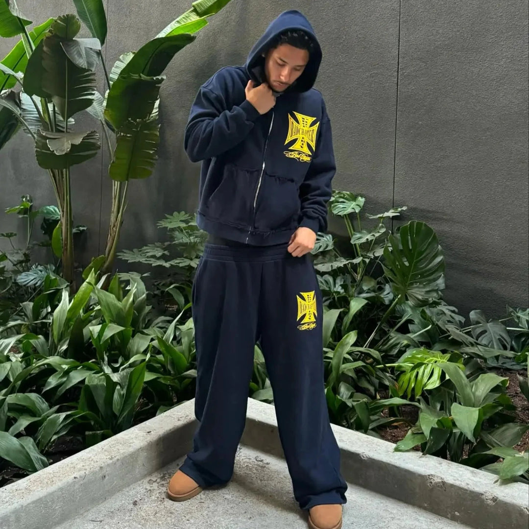 NavyZip Tracksuit Unisex