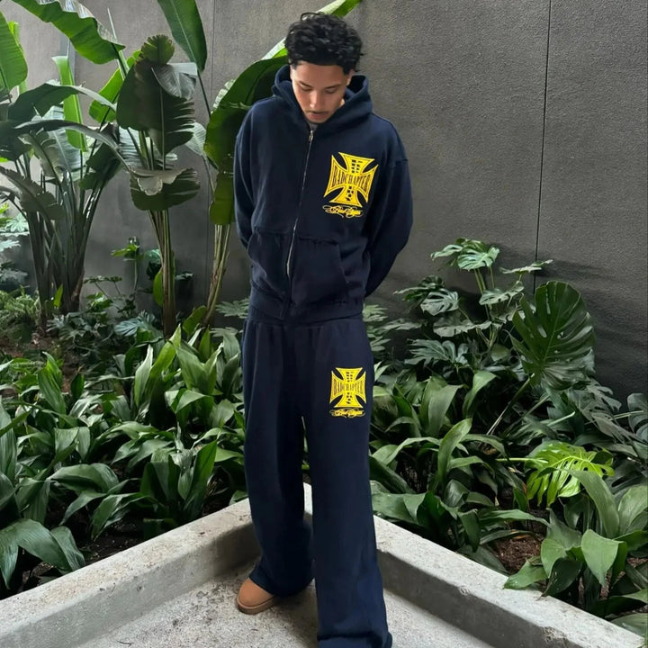 NavyZip Tracksuit Unisex