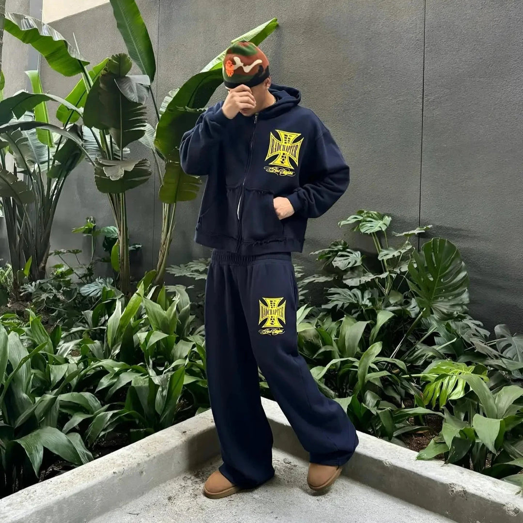 NavyZip Tracksuit Unisex